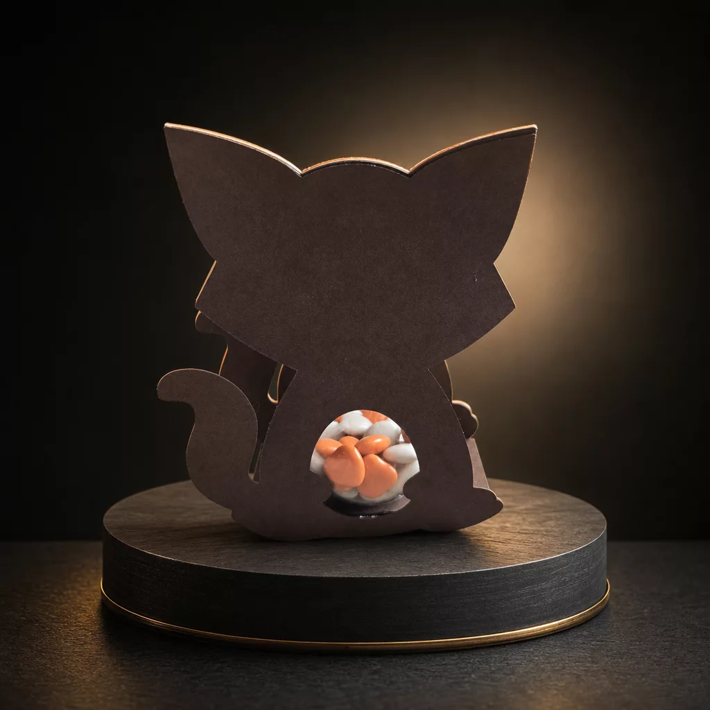 Sujet baptême renard, vue 2